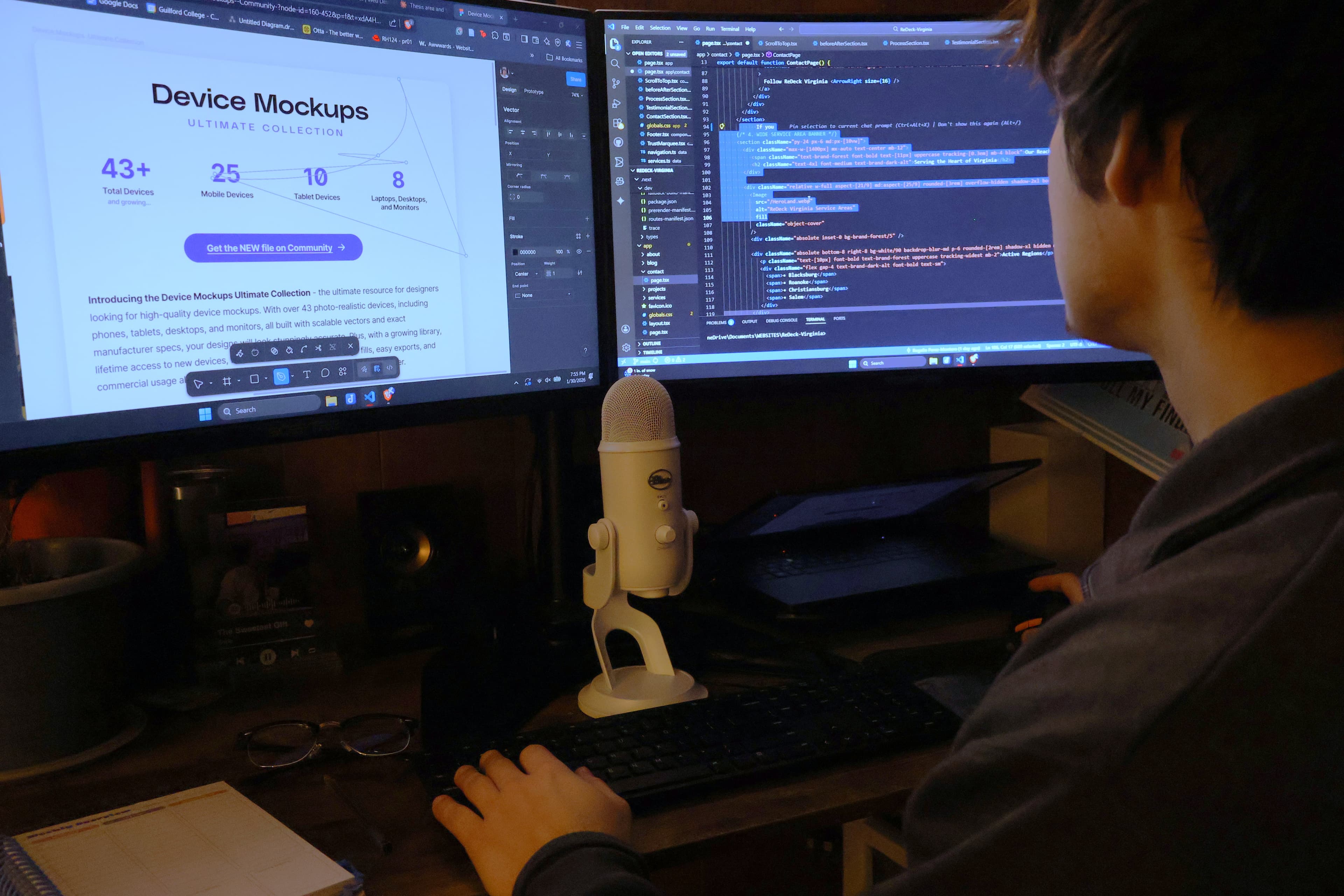Custom web development using Next.js for high performance scores